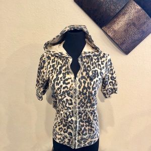 Leopard lucky brand jacket